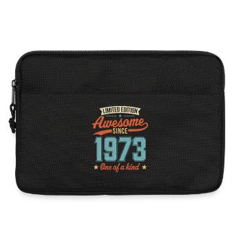 Awesome Since 1973 - Laptop bag 13" - black - Front