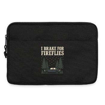 Firefly Summer Night Glow Bug Nostalgic - Laptop bag 13" - black - Front