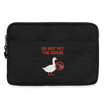 Funny Gänse Meme Chaos Honk Zertifiziert Albern - Laptoptasche 13" - Schwarz - Vorne