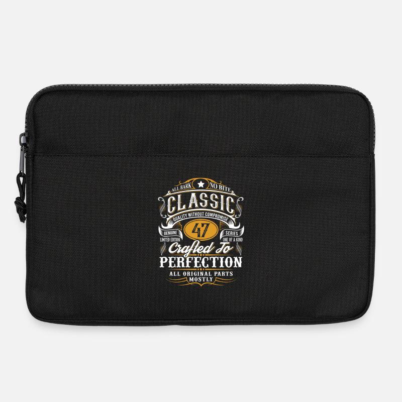 47. Geburtstag - Laptoptasche 13" - Schwarz