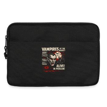 Vampires of the Night Movie Poster Halloween - Laptop bag 13" - black - Front