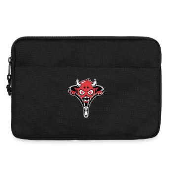 Naughty Little Demon with Heart Eyes Hidden in the - Laptop bag 13" - black - Front