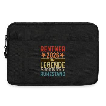 Pensioners 2026 A legend retires - Laptop bag 13" - black - Front