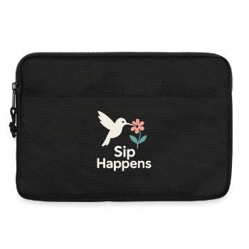 Funny Hummingbird Mem Winziger Vogel Big Energy - Laptoptasche 13" - Schwarz - Vorne