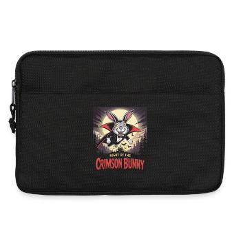 La Nuit du Lapin Pourpre - Bunny Design - Sacoche pour ordinateur portable 13 pouces - noir - Devant