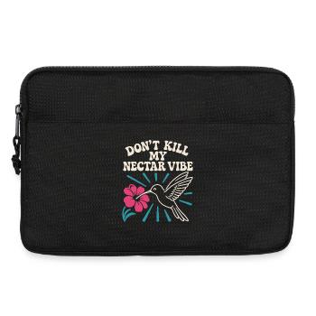 Funny Hummingbird Mem Winziger Vogel Big Energy - Laptoptasche 13" - Schwarz - Vorne