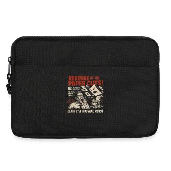 Die Rache der Papierschnitte Filmplakat Halloween - Laptoptasche 13" - Schwarz - Vorne