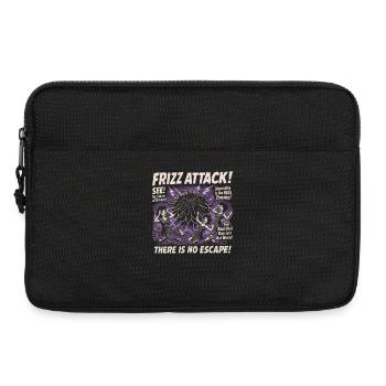 Frizzy Hair Attack Filmplakat Damen Halloween - Laptoptasche 13" - Schwarz - Vorne