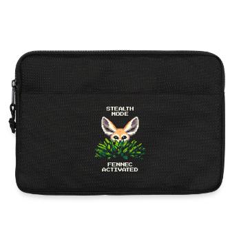 Stealth Mode – Fennec Enabled | Fennec - Laptop bag 13" - black - Front