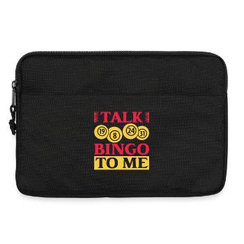 Jeu de bingo Talk Bingo To Me Bingo - Sacoche pour ordinateur portable 13 pouces - noir - Devant