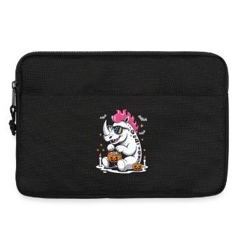 Rhino Halloween Candy Party for Punks - Laptop bag 13" - black - Front