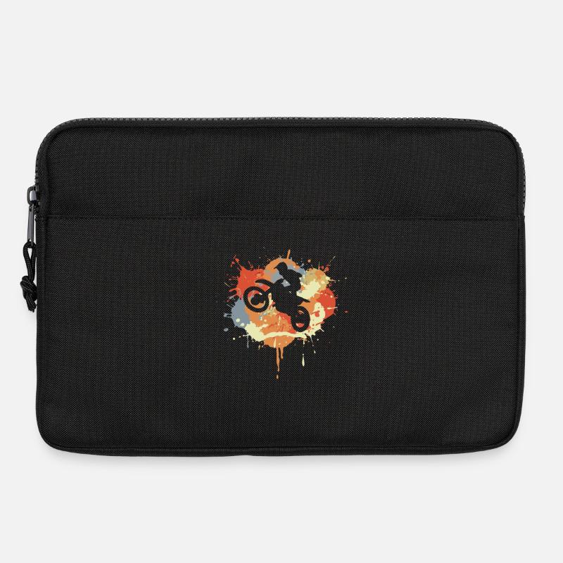 Motocross Graffiti - Laptoptasche 13" - Schwarz