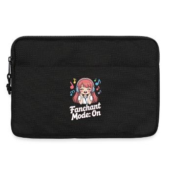 K-Pop Fanchant Corée Musique - Sacoche pour ordinateur portable 13 pouces - noir - Devant