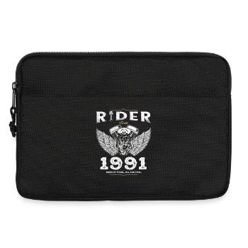 Cycliste depuis 1991 - 34 ans de routes ouvertes et - Sacoche pour ordinateur portable 13 pouces - noir - Devant