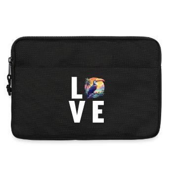 Tukane Tukan - Laptoptasche 13" - Schwarz - Vorne