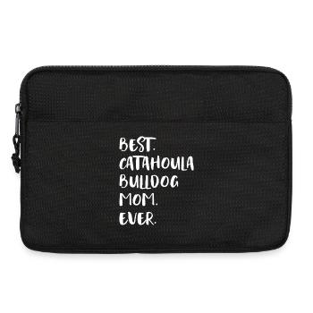 Catahoula Bulldog Catahoula Bulldogge - Sacoche pour ordinateur portable 13 pouces - noir - Devant