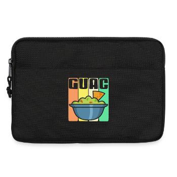 Bol Guac avec puce style rétro humour - Sacoche pour ordinateur portable 13 pouces - noir - Devant