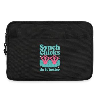 Synchronschwimmen Kunstschwimmen Wassersport - Laptoptasche 13" - Schwarz - Vorne