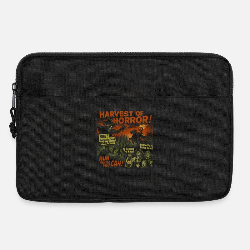 Ernte des Horrors Maislabyrinth Filmplakat Hallowe - Laptoptasche 13" - Schwarz