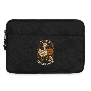 Just A Spooky Goose Halloween Costume Fun - Laptop bag 13" - black - Front