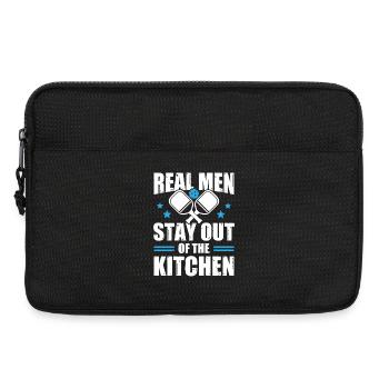 Pickleball Kitchen Ball Dinkball Dinker Gift - Laptop bag 13" - black - Front
