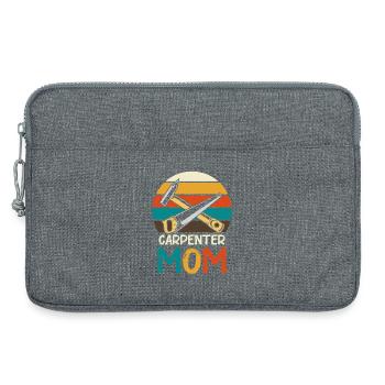 Carpenter Mother Retro Tool - Laptop bag 13" - heather grey - Front