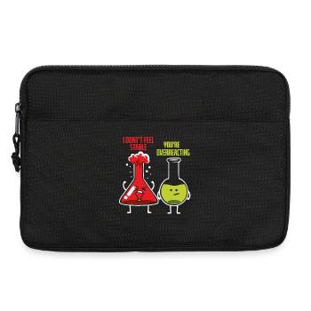 Chemie Chemiker Chemielehrer Spruch Wissenschaft - Laptoptasche 13" - Schwarz - Vorne