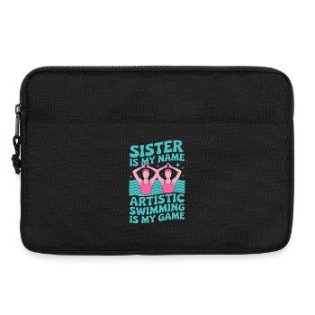 Synchronschwimmen Kunstschwimmen Wassersport - Laptoptasche 13" - Schwarz - Vorne