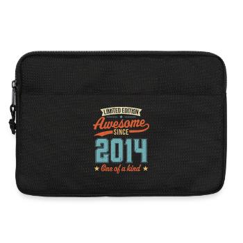 Genial seit 2014 - Laptoptasche 13" - Schwarz - Vorne