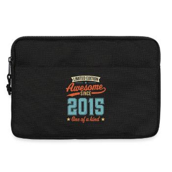 Genial seit 2015 - Laptoptasche 13" - Schwarz - Vorne