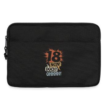18 - Non ! Néanmoins! Oh! Cadeau d’anniversaire - Sacoche pour ordinateur portable 13 pouces - noir - Devant