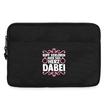 Enterrement de vie de garçon Équipe Mariée Enterrement de vie de jeune fille - Sacoche pour ordinateur portable 13 pouces - noir - Devant