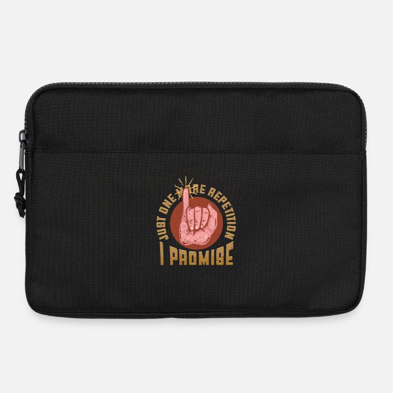 Sourd, sourd, malentendant - Sacoche pour ordinateur portable 13 pouces - noir