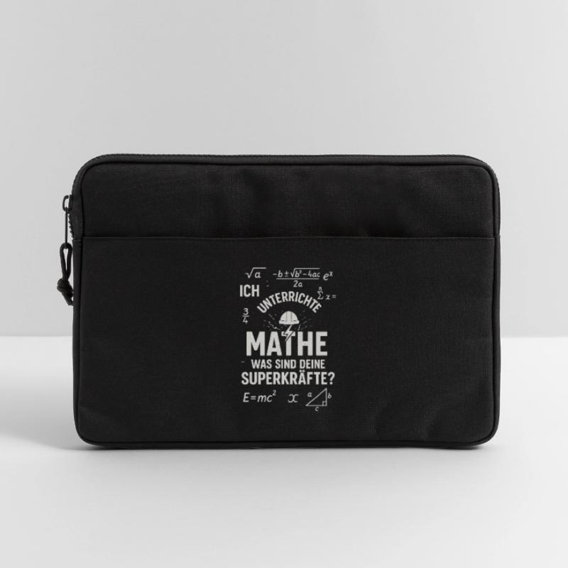 Math Superpowers – I Distinguish Math Teachers Laptop bag 13"