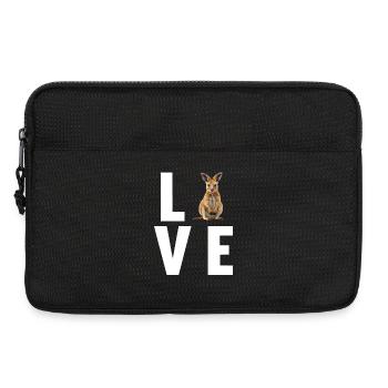 Wallabies Wallaby - Laptop bag 13" - black - Front
