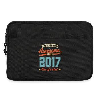 Genial seit 2017 - Laptoptasche 13" - Schwarz - Vorne