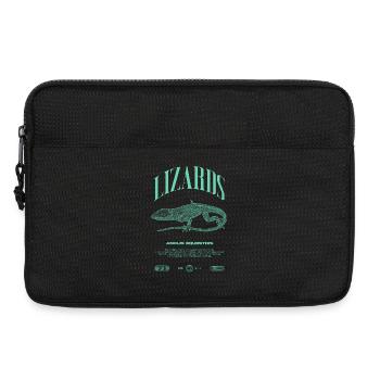 Kubanischer Ritter Anole Reptilienhalter Eidechse - Laptoptasche 13" - Schwarz - Vorne