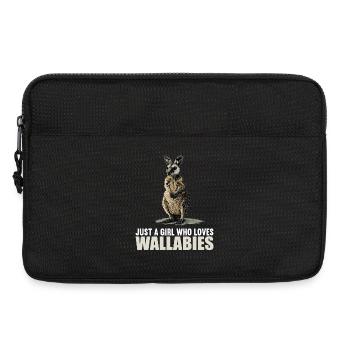 Wallabies Wallaby - Laptop bag 13" - black - Front
