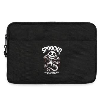 Spooky Skeleton Halloween - Laptop bag 13" - black - Front