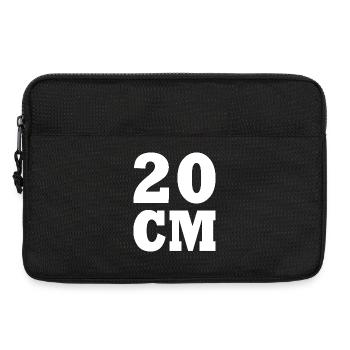 20 cm - Laptop bag 13" - black - Front