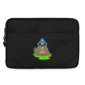 Mole Miner Mining Helmet Mining - Laptop bag 13" - black - Front