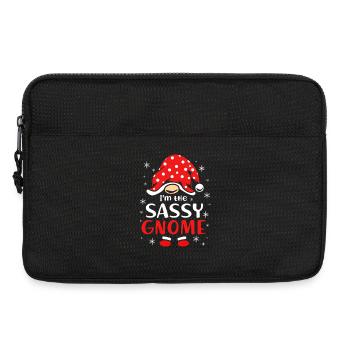 Gnom - Laptoptasche 13" - Schwarz - Vorne