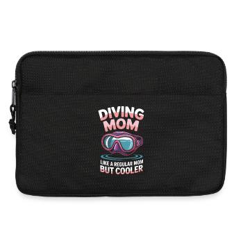 Plongée Dire Maman Drôle Plongée Cadeau - Sacoche pour ordinateur portable 13 pouces - noir - Devant