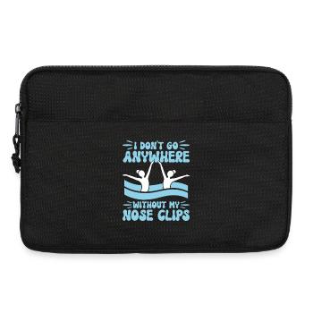 Natation synchronisée Natation artistique Sports nautiques - Sacoche pour ordinateur portable 13 pouces - noir - Devant