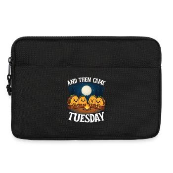 And Then Came Tuesday Taco Humor - Laptop bag 13" - black - Front