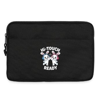 K-Pop Hi-Touch Funny Korea Maknae - Laptop bag 13" - black - Front