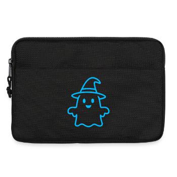 Niedliches Gespenst - Halloween - Laptoptasche 13" - Schwarz - Vorne