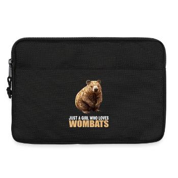 Wombats Wombat - Laptoptasche 13" - Schwarz - Vorne