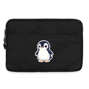 Pinguin - Laptoptasche 13" - Schwarz - Vorne
