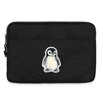 Pinguin - Laptoptasche 13" - Schwarz - Vorne
